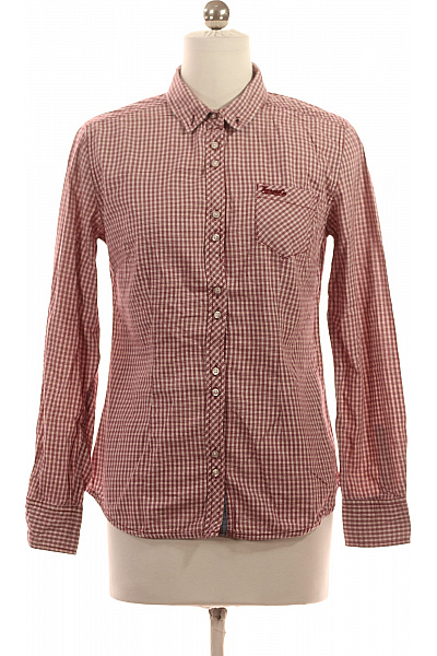 Kostkovaná Dámská Košile Barevná | Unimoda | obrázek 2