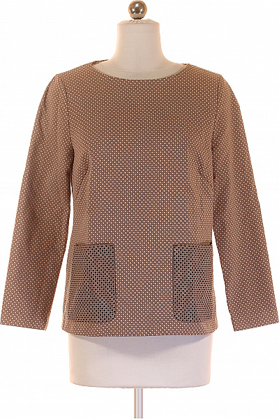 Halenka Béžová Monton Second hand Vel. 34 | monton | obrázek 2