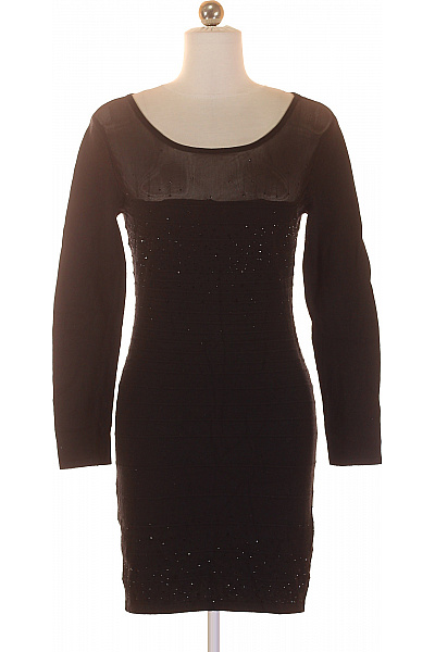 Šaty Vlněné Černé | Unimoda | obrázek 2