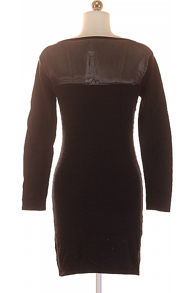 Šaty Vlněné Černé | Unimoda | obrázek 3