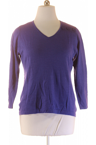 Dámský Pulovr Fialový Vel. XL