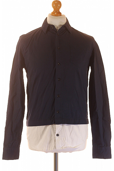 Pánská Košile Modrá Vel. S