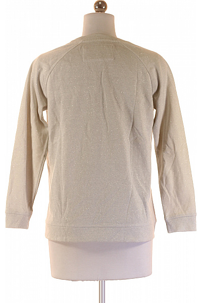 Dámská Mikina Bez Zapínání Stříbrná GATE Vel. 36 | GATE | obrázek 3