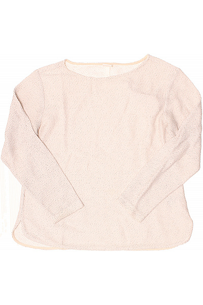 HM  Dámská pletená halenka dlouhý rukáv lodičkový výstřih béžová Velikost M | HM  | obrázek 2