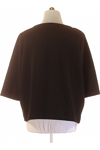 Canda Jednoduché Dámské Tričko Černé Second hand Vel. XXL | Canda | obrázek 3