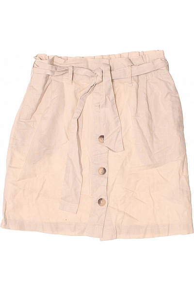 Esmara Sukně Lněná Béžová Vel.  34 | Esmara | obrázek 2