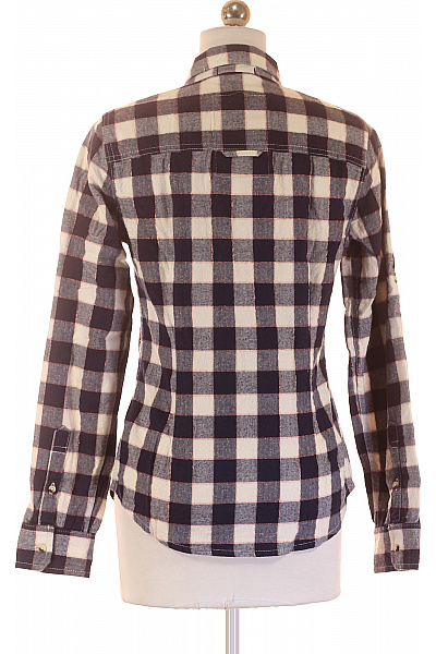 SUPERDRY Kostkovaná Dámská Košile Modrá Vel. XS | SUPERDRY | obrázek 3