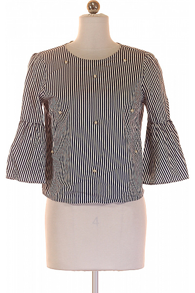 ZARA Vzorovaná  Halenka Modrá Vel. XS | ZARA | obrázek 2