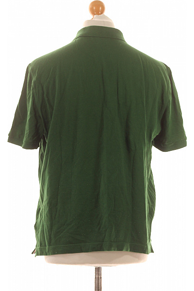 GANT Pánské Tričko s Límečkem Zelené Second hand Vel. L | GANT | obrázek 3