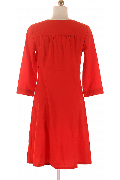 Letní  Šaty Červené Vel. 36 | HM  | obrázek 3