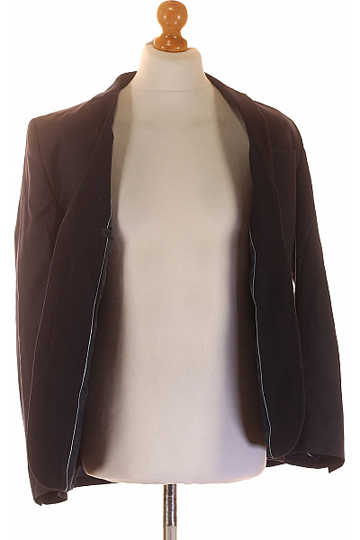 Pánské Sako Modré Vel.  48 | HM  | obrázek 4