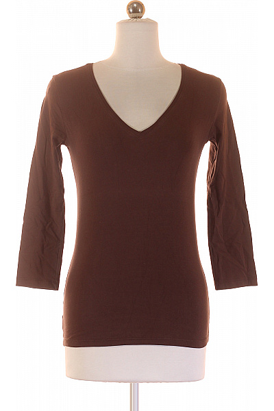 Dámské Tričko Hnědé MANGO Second hand | MANGO | obrázek 2