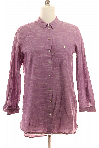 Dámská Košile Fialová Vel. 38 | Montego | obrázek 2