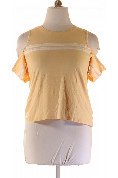 Jednoduché Dámské Tričko Oranžové FB SISTER Vel. XL | FB SISTER | obrázek 2