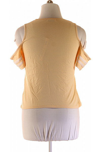 Jednoduché Dámské Tričko Oranžové FB SISTER Vel. XL | FB SISTER | obrázek 3