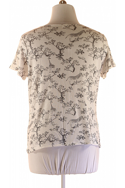 Dámské Tričko s Potiskem Bílé Vel. 44/46 | BODY FLIRT | obrázek 3