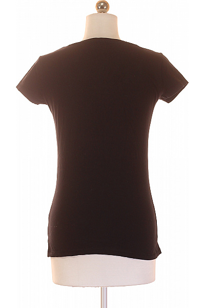 Jednoduché Dámské Tričko Černé Takko Vel. S | Takko | obrázek 3