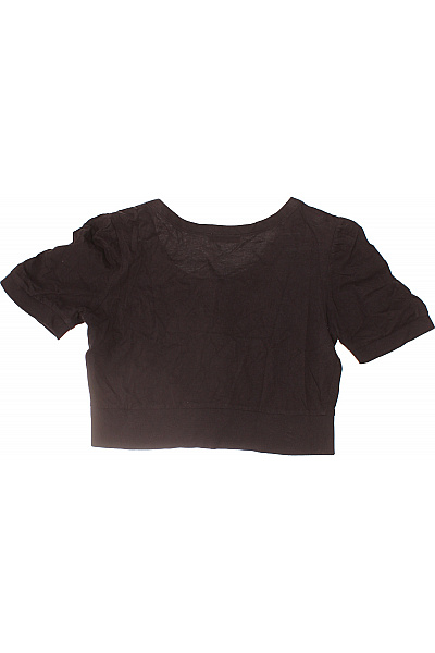Orsay Dámské černé bolerko crop top s krátkým rukávem a knoflíky Velikost S | Orsay | obrázek 2