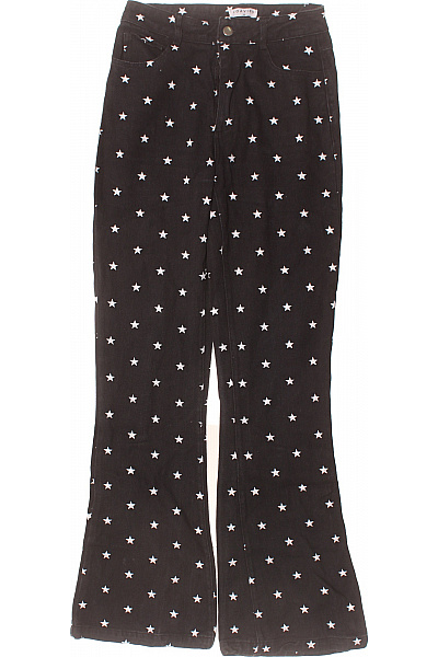 Bootcut Dámské Džíny Černé Vel. XS