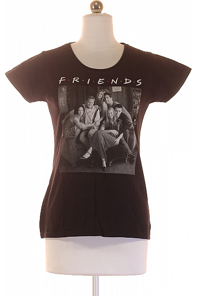 Dámské Tričko S Potiskem Černé