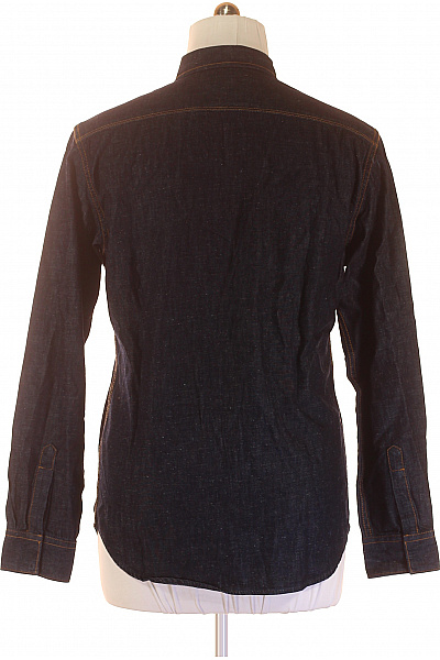 Riflová Pánská Košile Modrá REPLAY | REPLAY | obrázek 2