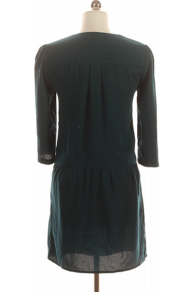 CAMAIEU  Šaty Z Chiffonu Zelené Second hand | CAMAIEU | obrázek 3