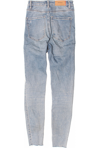 STRADIVARIUS Roztrhané Dámské Džíny Modré Vel. 34 | STRADIVARIUS | obrázek 2