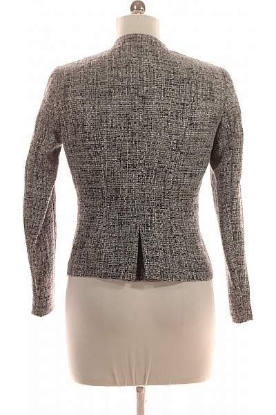 Dámské Sako Černobílý Vel.  38 | HM  | obrázek 3