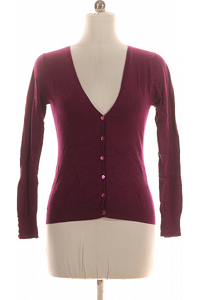 Dámský Cardigan Fialový Vel. M | Unimoda | obrázek 2