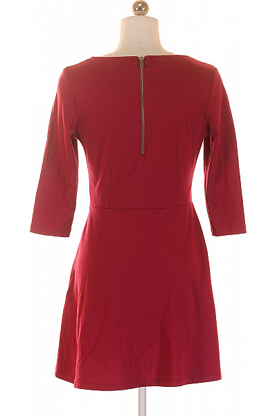 FB SISTER Tričkové  Šaty Vínová Vel. S | FB SISTER | obrázek 3