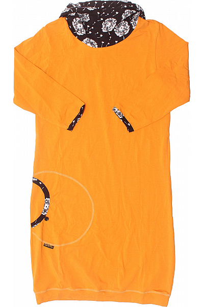 Šaty Oranžové Vel. M | Unimoda | obrázek 2