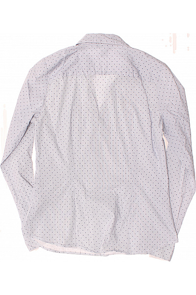 Vzorovaná Dámská Košile Modrá Second hand Vel.  40 | HM  | obrázek 3