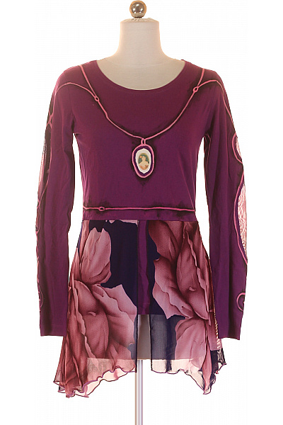 Vzorovaná  Halenka Fialová | Unimoda | obrázek 2