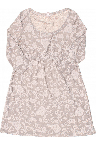  Šaty s Květinovým Potiskem Šedé RAINBOW Vel. 40/42 | RAINBOW | obrázek 2