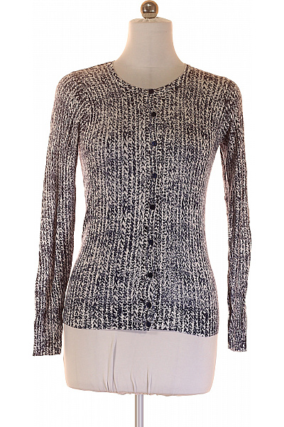 F&F Dámský viskózový kardigan vzorovaný propínací elegantní jarní tenký Velikost 38 | F&F | obrázek 2