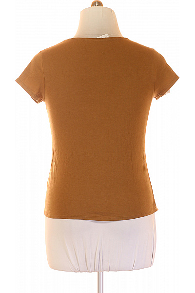 Takko Dámské Tričko s Potiskem Hnědé | Takko | obrázek 3