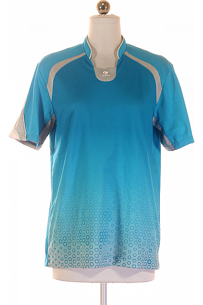 Sportovní Pánské Tričko Modré Second hand Vel. S | Unimoda | obrázek 2