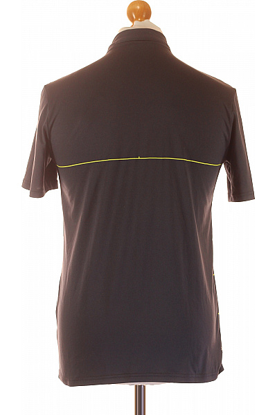 Pánské Tričko s Límečkem Šedé Vel. S | Oxylane | obrázek 2