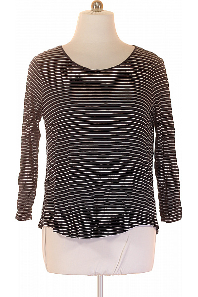 Dámské Tričko Modré Second hand Vel. XL | basic | obrázek 2