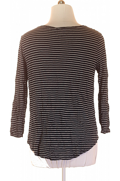 Dámské Tričko Modré Second hand Vel. XL | basic | obrázek 3