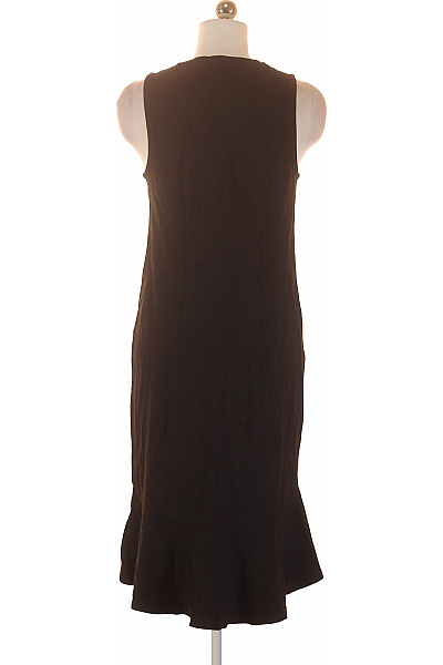 Tričkové  Šaty Černé Second hand Vel. XS | Unimoda | obrázek 3