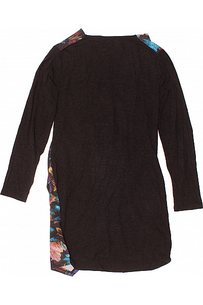  Šaty s Květinovým Potiskem Barevné Second hand Vel. L/XL | Unimoda | obrázek 3