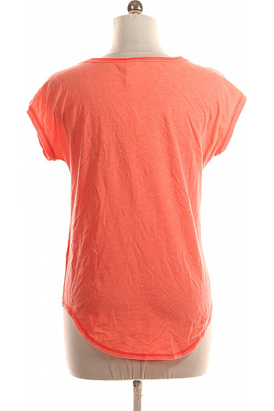 Dámské Tričko s Potiskem Oranžové Hollister Vel. M | Hollister | obrázek 2