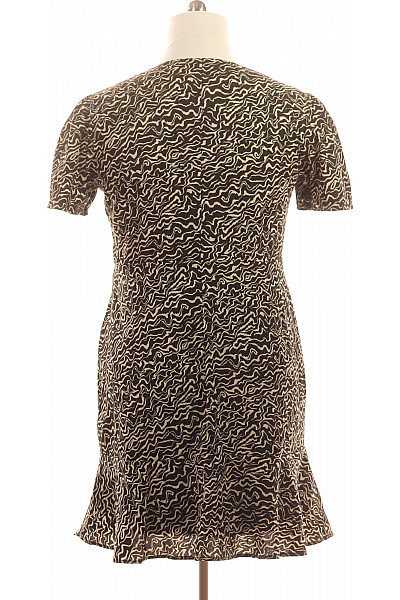 Noisy May Dámské šaty krátký rukáv černé s potiskem volnočasové Velikost XL | Noisy May | obrázek 2