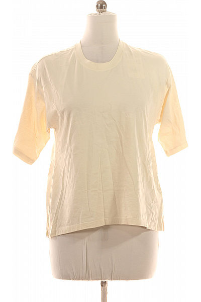 Jednoduché Dámské Tričko Béžové ECOALF Vel. S