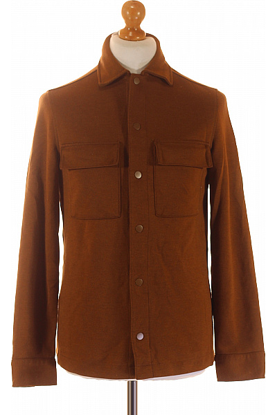 Pánská Košile Hnědá Vel. S | HM  | obrázek 2