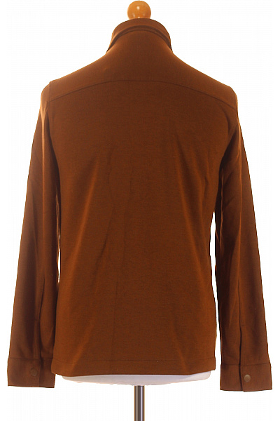 Pánská Košile Hnědá Vel. S | HM  | obrázek 3