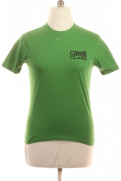 Cavallo Dámské Zelené Tričko S Krátkým Rukávem A Nápisem Basic Velikost L