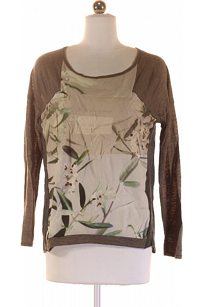 ZARA Dámské Tričko Šedé Second hand Vel. S | ZARA | obrázek 2