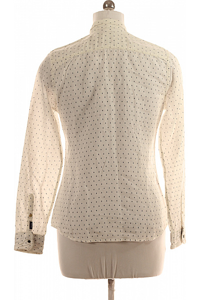 GAASTRA Vzorovaná Dámská Košile Bílá Second hand Vel. L | GAASTRA | obrázek 2